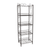 MONARCH PRODUCTS Monarch Specialties I 2103  70inH 4-Shelf Metal Etagere Bookcase With Scroll Motif, Copper