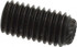 Unbrako 103246 Set Screw: M10 x 20 mm, Knurled Cup Point, Alloy Steel, Grade 45H