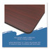 ICEBERG ENTERPRISES 55234 OfficeWorks Commercial Wood-Laminate Folding Table, Rectangular, 96" x 30" x 29", Mahogany