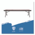ICEBERG ENTERPRISES 55234 OfficeWorks Commercial Wood-Laminate Folding Table, Rectangular, 96" x 30" x 29", Mahogany