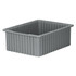 Akro-Mils 33228 GREY Polypropylene Dividable Storage Tote: 50 lb Capacity