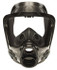 Bitrex 10083782 Full Face Respirator: Silicone, Bayonet, Medium