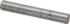 Value Collection MSC-67601120 Standard Pull Out Dowel Pin: 1/4 x 1-3/4", Stainless Steel, Grade 18-8, Bright Finish