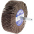 Merit Abrasives 08834137253 Mounted Flap Wheel: 3" Dia, 1" Face Width, 180 Grit, Aluminum Oxide