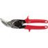 Milwaukee Tool 48-22-4512 Aviation Snips: 10" OAL, 5" LOC, Steel Blades