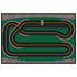 CARPETS FOR KIDS ETC. INC. Carpets For Kids 48.45  KID$Value Rugs Super Speedway Racetrack Activity Rug, 4ft x 6ft , Green