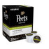 GREEN MOUNTAIN COFFEE ROASTERS, INC. Peet's 10099555065449 Peets Coffee & Tea Single-Serve Coffee K-Cup Pods, Decaffeinated, House Blend, Carton Of 22