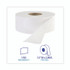 BOARDWALK 6101 JRT Jr. Bath Tissue, Jumbo, Septic Safe, 1-Ply, 3.3" x 2,000 ft, White, 12 Rolls/Carton