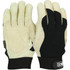 PIP 86355/L Welding Gloves: Size Large, Uncoated, Grain Pigskin Leather, MIG Welding & TIG Welding Application