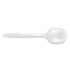 BERK ENTERPRISES INC Berkley Square 1014000 Mediumweight Polypropylene Cutlery, Soup Spoon, White, 1,000/Carton