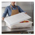 RUBBERMAID COMMERCIAL PROD. 3502 WHI Food/Tote Box Lids, 26 x 18, White, Plastic