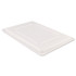 RUBBERMAID COMMERCIAL PROD. 3502 WHI Food/Tote Box Lids, 26 x 18, White, Plastic