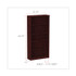 ALERA VA63-6632MY Alera Valencia Series Bookcase, Five-Shelf, 31.75w x 14d x 64.75h, Mahogany