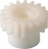 Poly Hi Solidur GATB2418 Spur Gear: 18 Teeth, 3/16" Bore Dia