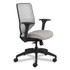 HON COMPANY SVM1ALIFC19T Solve Series Mesh Back Task Chair, Supports Up to 300 lb, 18" to 23" Seat Height, Sterling Seat, Fog Back, Black Base