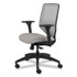 HON COMPANY SVM1ALIFC19T Solve Series Mesh Back Task Chair, Supports Up to 300 lb, 18" to 23" Seat Height, Sterling Seat, Fog Back, Black Base