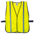 TENACIOUS HOLDINGS, INC. ergodyne® 20040 GloWear 8020HL Safety Vest, Polyester Mesh, Hook Closure, One Size Fit All, Lime