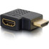 LASTAR INC. C2G 43290  Right Angled HDMI Adapter - Right Exit - HDMI right angle adapter - HDMI female to HDMI male - black - right-angled connector