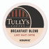 KEURIG DR PEPPER Tully's Coffee® 192719 Breakfast Blend Coffee K-Cups, 24/Box