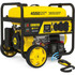 Champion Power Equipment 201156 Portable Power Generators; Starting Method: Remote; Electric; Recoil ; Running Watts: 3650kW ; Starting Watts: 4550kW ; Run Time Half Load: 14hr ; Number Of Outlets: 4.000 ; Generator Outlet Type: 120V Locking (L5-30R)