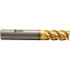 Emuge 2649TZ.0375 3/8" Diam 4-Flute 45° Solid Carbide Square Roughing & Finishing End Mill