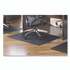 DEFLECTO CORPORATION CM21242BCOM Economat Hard Floor Chair Mat, Rectangular, 45 x 53, Black