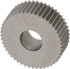 MSC KNSX064 Standard Knurl Wheel: 3/4" Dia, 80 ° Tooth Angle, Straight, Cobalt