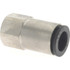 Legris 3014 60 11 Push-To-Connect Tube Fitting: Connector, Straight, 1/8" Thread, 3/8" OD