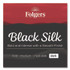 KEURIG DR PEPPER Folgers® 00019 Black Silk Ground Coffee Fraction Pack, 1.4 oz Packet, 42/Carton