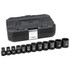 GEARWRENCH 84931N Impact Standard Socket Set: 12 Pc, 1/2" Drive, 3/8 to 1-1/16" Socket