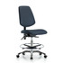 Blue Ridge Ergonomics MSC49108 Task Chair: Vinyl, Imperial Blue