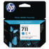 HP INC CZ134A HP 711, (CZ134A) 3-Pack Cyan Original Ink Cartridges