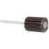Value Collection 112047 Mounted Flap Wheel: 5/8" Dia, 3/4" Face Width, 120 Grit, Aluminum Oxide