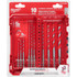 Milwaukee Tool 48-20-9058 Drill Bit Sets; Drill Bit Set Type: Hex Shank Drill Bits ; Tool Material: Bi-Metal; Carbide ; Shank Type: Hex Shank ; Coating/Finish: Silver ; Point Type: Standard; Straight