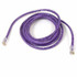 BELKIN, INC. Belkin A3L791-15-PUR  - Patch cable - RJ-45 (M) to RJ-45 (M) - 15 ft - UTP - CAT 5e - purple - for Omniview SMB 1x16, SMB 1x8; OmniView SMB CAT5 KVM Switch