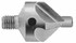 MSC 15801 1-5/32" OAL, 1/2" Head Diam, 4 Flute 100° Incl Angle, Adjustable Stop Countersink