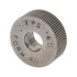 MSC EPS-160 Standard Knurl Wheel: 1/2" Dia, 80 ° Tooth Angle, Straight, High Speed Steel