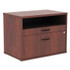 ALERA LS583020MC Alera Open Office Desk Series Low File Cabinet Credenza, 2-Drawer: Pencil/File, Legal/Letter, 1 Shelf,Cherry,29.5x19.13x22.88