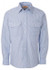 RedKap SL50WB RG XXL Work Shirt: General Purpose, 2X-Large, Cotton, Blue & White, 2 Pockets