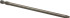 Apex 328-3X Power Screwdriver Bit: 1/4" Blade Width, 1/4" Hex Drive