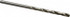 Cleveland C11684 Jobber Length Drill Bit: #30, 135 °, High Speed Steel