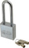 American Lock A7262KA-18216 Padlock: Steel, Keyed Alike, 2" Wide, Chrome-Plated