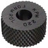 MSC BPM-230 Standard Knurl Wheel: 5/16" Dia, 90 ° Tooth Angle, 30 TPI, Diamond, High Speed Steel