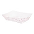 SOUTHERN CHAMPION TRAY L.P. 30LAG200 Boardwalk Paper Food Baskets, 1 Lb Capacity, Red/White, Carton Of 1,000 Baskets