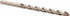 Hertel 42129 Jobber Length Drill Bit: 1/8" Dia, 135 &deg;, Cobalt