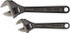 Irwin 1913312 Adjustable Wrench Set: 2 Pc, Inch