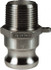 Dixon Valve & Coupling 250-F-SS Cam & Groove Coupling: 2-1/2"