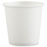 DART CONTAINER CORPORATION 374W2050 Solo Cup Single-Sided Polycoated Paper Hot Cups, 4 oz, White, Case Of 1,000