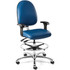 Bevco 9352LSVBLUA5HFC Task Chair: Vinyl, Adjustable Height, Blue