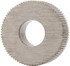 MSC BPSX480 Standard Knurl Wheel: 5/16" Dia, 70 ° Tooth Angle, 80 TPI, Straight, Cobalt